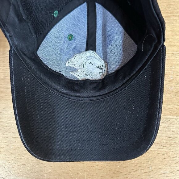 LONDON KNIGHTS Hat OHL Hockey CCM Stitched Wool Blend Black Green - Picture 5 of 5